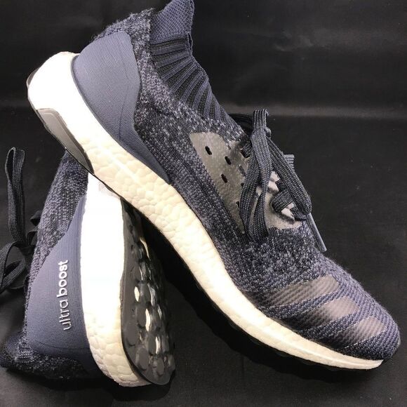 XLNT Adidas Primeknit Ultra Boost Black Ink BY2566 9.5 US 43 1/3 EUR - Picture 3 of 13